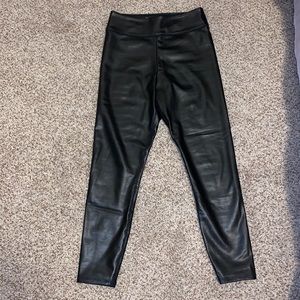 New without tags Abercrombie faux leather leggings